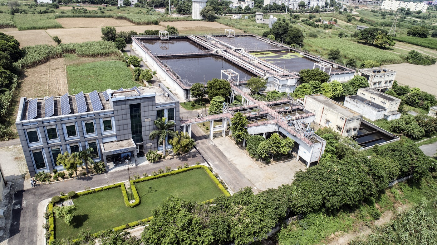 Water treatment plant infrastructure